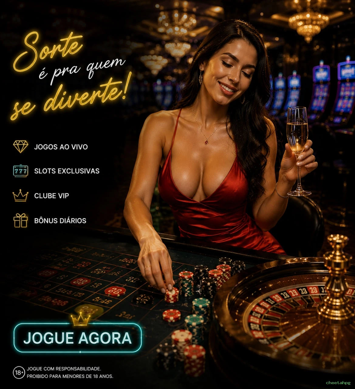 Benefícios da Conta cheetahpg